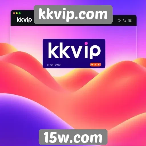 Análise da interface do usuário do site kkvip.com